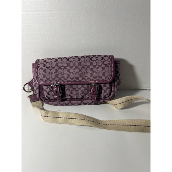 Coach Handbags - Purple Designer Women's belt bag